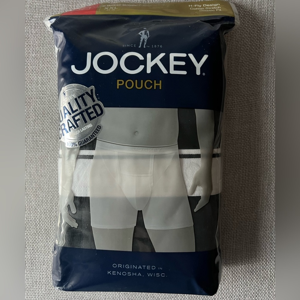 Jockey mens underwear boxer briefs. New